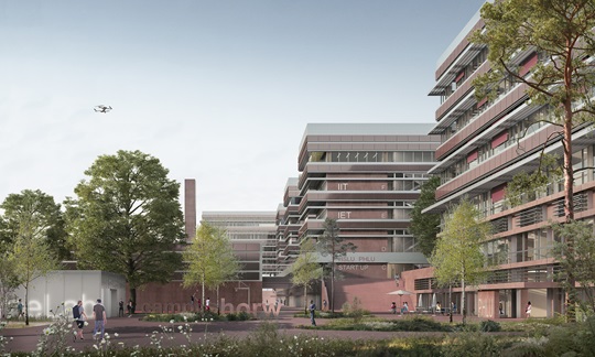 Campus Horw aussen (©Penzel Valier AG))